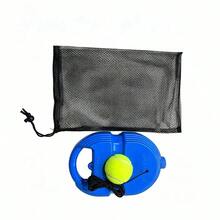 1pc Tennis Training Trainer With Rope, Pickleball Solo Practice With Automatic Return, Professional High Elasticity Fixed Portable Base, Speed And Agility Training Ball With Base - Multicolor - View 7