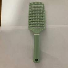 Fluffy Styling Pig Bone Design Curved High-Top Comb, Fine Tooth Design Massages Scalp, Home Self-Styling, Convenient Hair Care Massage Comb - A - View 5