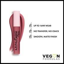 NYX Lingerie XXL 哑光液体唇膏 04 Flaunt It Makeup 液体唇膏 唇彩 唇彩 0.13 盎司/4 毫升 高显色度 顺滑涂抹 防脱色 轻盈舒适 女朋友 妻子 母亲 朋友 生日 毕业派对 旅行 露营 户外 学校 校园旅行 节日 周年纪念 秋季 秋季 万圣节 秋季造型 明亮大胆的辣妹 - 04 Flaunt It - 查看 4