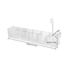 45 X 7 X 8 Cm 6 Mesh Acrylic Clear Aquarium Fish Tank External Suspension Filter - default - View 4