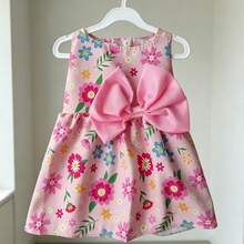 Sweet New Outfit For Your Beloved Pet, Soft Breathable Skin-Friendly Fabric, Spring/Summer New Princess Dress, Suitable For Cats And Dogs, Fashionable Cute Bow Decor, Eye-Catching Essential For Photos And Outings - Pink - View 3