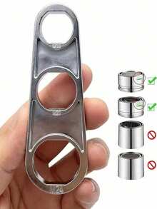 1/2pcs 6-In-1 Faucet Nozzle Removal Tool, Universal Faucet Removal Wrench, Suitable For Kitchen And Bathroom Faucet Accessories, Plumbing Repair Tool (No Assembly Required), Household Kitchen And Bathroom Faucet Manual Wrench, Kitchen Accessories, Bathroom Accessories, Kitchen Supplies, Bathroom Supplies, Faucet Accessories, Home Decor - View 6