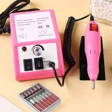20000rpm Electric Nail Drill Kit With File, Mill, Polishing Tools For Home Salon, Beautiful Gift - Pink - View 10