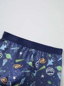 Tween Boy 8-Pack Mid-Waist Boxer Briefs, Fits Ages 8-12 - Multicolor - View 4