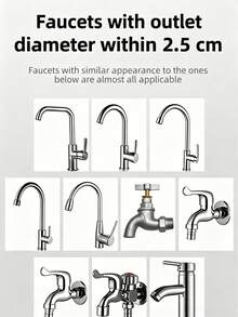 10pcs Faucet Filter Cotton Bags Anti-Splash Thickened Filter Mesh, Disposable Tap Water Spring Water Groundwater Rust And Impurity Removal Filter Mesh, Thickened Universal Faucet Filter Cotton Kitchen Cleaning Tool - View 6