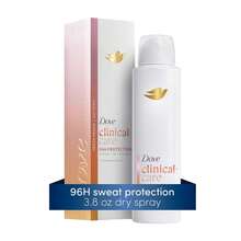 Dove Clinical + Care Antiperspirant Deodorant Dry Spray For Women Fresh Peach With Nourishing Serum 3.8 Oz-Father's Day - 3.8 盎司(1 包) - 查看 5