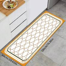 1pc Symmetrical Design Diatomaceous Earth Drying Mat, Non-Slip Heat-Resistant Absorbent Mat, Suitable For Kitchen Countertop, Coffee Machine, Tableware, Home Cafe Bar Party Decoration Placemat Gift - Multicolor - View 14