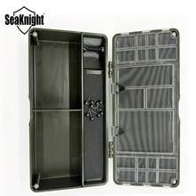 SeaKnight Double-Sided Two-Layer Large Fishing Tackle Storage Box - Army Green - View 4