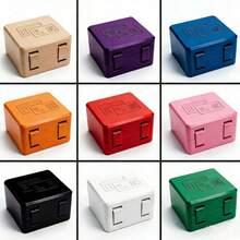 1 Storage Box Specially For Bank Cards And ID Cards In Random Single Color. It Features Layered Card Slots Inside To Hold Cards Precisely And Prevent Slipping, And Is Crafted From Wear-Resistant And Durable Materials - Multicolor - View 9