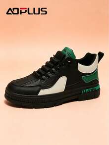 Minimalist Men's Shoes - Zero-Gravity Lightweight Running Shoes With Seamless Construction For Natural Gait Training - 黑綠色 - 查看 4