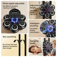 New 2026 Kids Smart Music Boxing Machine With Boxing Gloves | Adjustable Wall-Mounted Boxing Training Machine For Children 3-8+ Years Old, With LED Electronic Screen, Boys Sports Toy Home Indoor Fitness Equipment Game | Ideal Christmas Birthday Gift - Multicolor - View 8