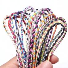 10 Yards/Pack 2mm Polyester 4-Strand Cotton Cord, Jewelry Beading Handmade Braiding Rope For Bracelet, Anklet, Necklace Making, DIY Pendant Tassel Hanging Rope Material - Cotton Thread - View 4