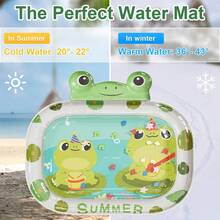 Water Play Mat For Kids, Inflatable PVC Crawling Mat, Interactive Water Mat For Early Baby Education, Water Toy For Parents And Children - S - View 5
