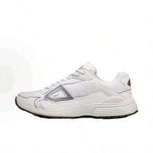 New CD B30 Men's Printed Breathable  CD Sneakers, Dad Shoes, Height-Increasing Outdoor Casual Shoes - 白色 - 查看 2