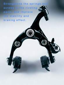 ZRACE BR-001 夾器式煞車，適用於公路車與折疊車，雙軸心夾器式自行車煞車，105 - 黑色 - 查看 7
