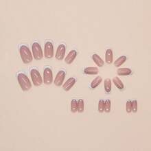 Press On False Nails - Dusty Pink - View 3