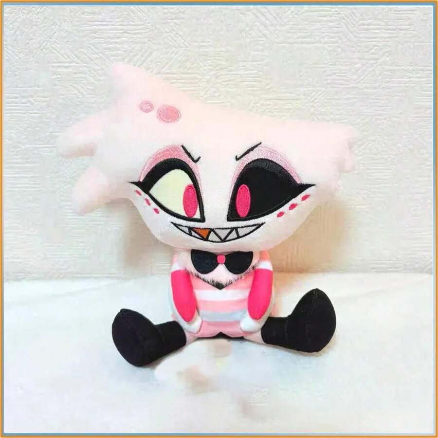 NUEVO 2026 Hazbin Hotel Angel Dust Lindo Muñeco de Peluche Aotu World Ninler Juguete de Peluche Regalo para FansLeTssgShop