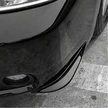 2pcs Universal Car Corner Anti-Scratch Strip, Car Body Anti-Collision Strip, Bumper Anti-Collision Rubber Decorative Trim For Front And Rear - A - View 3