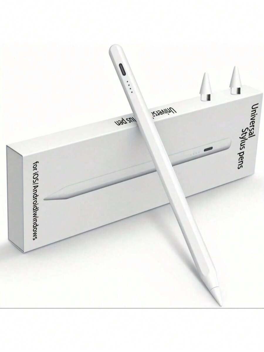 Easypie Selection 1支通用電容式觸控筆,適用於手機和平板電腦,主動式觸控電容筆,兼容 Android 和 Apple 設備,精準觸控,書寫流暢的高端電容筆(不兼容電阻式螢幕和電磁螢幕平板),適合作為送給朋友、畢業禮物、返校禮物、聖誕裝飾、情人節禮物、送給父母的禮物、萬聖節、感恩節、個性化禮物、生日禮物、新年禮物 - 查看 1