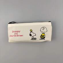 SNOOPY 1個史努比主題收納袋，適合在日常學習和通勤中整理小物品，可用作鉛筆盒、化妝包或雜物收納袋，也適合作為開學、學校用品、節日、生日、派對禮物 - 彩色 - 查看 10