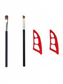1pc/2pcs Eye Makeup Brush/Eyeshadow Auxiliary Tool - Quick Makeup Template/Eyeshadow Mold, Suitable For Beginners, Easily Create Eye Makeup Anytime Anywhere, Suitable As Gift Or Travel Essential - A - View 18
