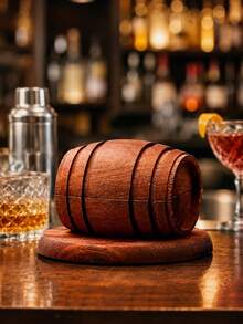Juego de ahumador, juego de ahumador de madera con diversas fragancias, juego de infusor, adecuado para juego de ahumado de bebidas, perfecto para padre, esposo, amigo - A - Ver 4