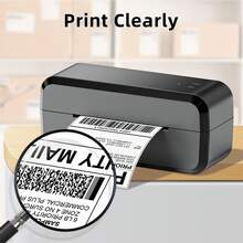 4X6 Inch Thermal Label Paper 100/500 Sheets Self-Adhesive Thermal Shipping Labels Suitable For UPS Express LOGO Barcode Label Printing - View 4