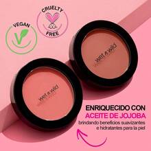Wet N Wild Color Icon Blush, Effortless Matte Sheer Glow & Seamless Blend, Luxuriously Infused Smooth Jojoba Oil, Cruelty-Free & Vegan - Pinch Me Pink-Father's Day - 粉紅柔和酒 - 查看 8