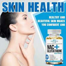 Daitea NAC & Glutathione Daily Supplement Capsules, 120 Count - 2bottel - 查看 3