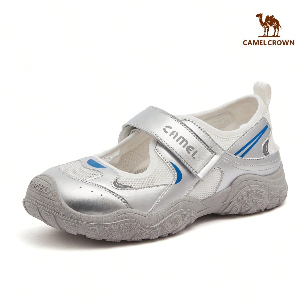 Zapatos casuales para mujer, zapatos Mary Jane versátiles de tacón alto con suela gruesa para primavera/verano al aire libre, zapatillas de moda par