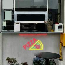 1PC Neon Sign Tacos Open , USB Powered Mexican Food Wall Decor Light For Taco Shop, Restaurant & Bar, Eye-Catching Open Sign For Business & Home Kitchen Decor - Multi-color light - View 3
