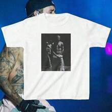 Justin Biebers Tee Festival 2026 Only Here For Bieber, Playeras De Hombre Camisetas  Hombre Playera Para Hombre - Blanco - Ver 1