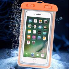 1pc Minimalist Universal PVC Waterproof Phone Pouch, Phone And Wallet Underwater Bag, Essential For Outdoor Camping And Travel, Practical Gift For New Year, Valentine's Day, Graduation - Multicolor - View 3