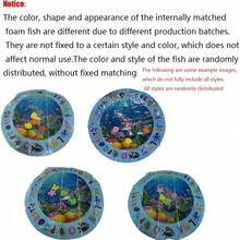Upgraded Thickened Anti-Slip Cat Water Play Mat, Indoor Cooling Cat Water Mat, Interactive Cat Toy, Let Cats Play Independently - Multicolor - View 10