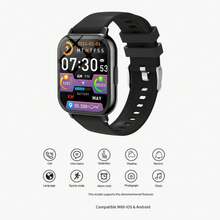 Smart Watch - High-Definition Display, Wireless Calling, Customizable Wallpaper. Fitness, Reminders, Music Control. - Multicolor - View 9