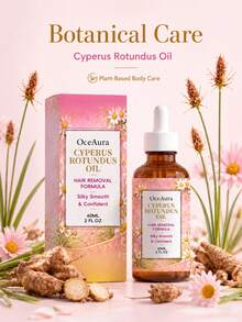 Cyperus Rotundus Oil Body Care Serum, 60ml Lightweight Fast-Absorbing Dropper Oil For Smooth, Silky-Looking Legs, Arms & Underarms, Daily Skin Care - Multi Scents - View 5