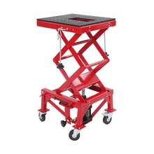 Motorrad-Hebebühne Hydraulische Motorrad-Hebebühne Hydraulische Mittelständer-Hebebühne mit 4 Rädern - A - Übersicht 6