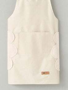 Waterproof & Oil-Proof Kitchen Apron, Suitable For Hair Salon, Cooking, With Pockets, Workwear, Hand-Washable, Fashion Apron - Multicolor - View 6