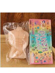 1 buah Taba-Squishy Mainan Remas Lucu Bentuk Pria Berotot untuk Lelucon, Hadiah Lelucon Penghilang Stres Kreatif - MultiWarna - View 5