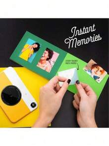 Kodak Printomatic 相片紙 PRINTOMATIC，Smile 系列即拍即印相紙 無墨 20 張 - 查看 6