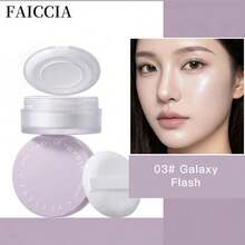 Faiccia 輕盈如空氣霧面散粉 吸油配方 全天清新 不卡粉 瞬間收斂毛孔 打造自然偽素顏柔焦妝感 附蓬鬆粉撲 迷你便攜旅行盒 適合所有膚質 - 彩色 - 查看 11
