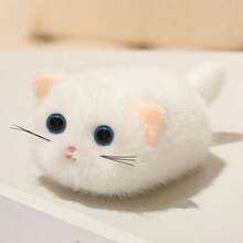 16cm/6.3in Cute Cat Plush Doll, Soft And Comfortable, Portable, Ideal As Backpack Decoration, Holiday Decor, Theme Party Or Gathering Decoration Gift, Perfect Gift For Children's Birthday Or Celebration - Multicolor - View 15