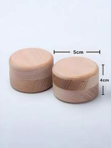 1 pieza Caja de madera para guardar el primer corte de pelo del bebé - Almacenamiento de colección de cabello y dientes - Recipiente de recuerdos de nacimiento - Regalo y decoración del hogar - Multicolor - Ver 10