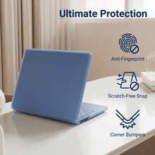 Anti-Crack Anti-Fingerprint Hard Shell Neo A18 Pro Protective Case TPU+PC Material Compatible With MacBook Neo A18 Pro 13-Inch 2026 Laptop Shell - Multicolor - View 4