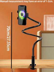Phone And Tablet Slouchy Holder, Rotatable Phone Stand, Live Streaming Stand, Spiral Desktop Stand, Live Streaming Desktop Or Bedside Phone Holder Tool - Multiple Styles - View 5