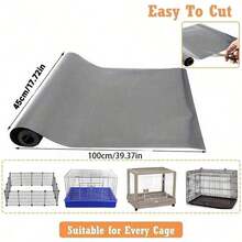 Washable Guinea Pig Bedding & Fence Mat - Reusable Non-Slip Odor-Absorbing, Suitable For Rabbits, Ferrets, Guinea Pigs, Hamsters, Hedgehogs, Small Animal Bedding, Rabbit Bedding, Guinea Pig Accessories, Guinea Pig Bedding, Hamster Bedding - View 4