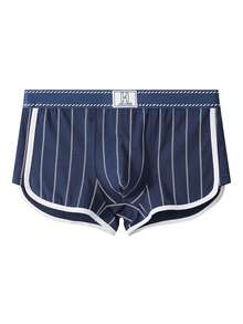 3pcs Casual Striped Men's Underwear Boxer Briefs Shorts - Multicolor - View 4