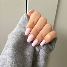 COSMI MILANO Made In Uk 8ml Gel Effect Nail Polish With Moisturizing And Nourishing Treatment For Nails, Professional Salon Glossy Finish, Harmless Formula, Long-Lasting And Quick-Drying Natural Transparent Gel The Colors Of Intense Summer And Travel Holidays. - ROSA PASTELLO 268 - 查看 3