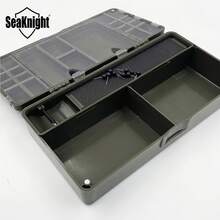 SeaKnight Double-Sided Two-Layer Large Fishing Tackle Storage Box - Army Green - View 3