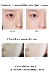 Clio 遮瑕乳 CC 霜 提亮膚色 遮瑕 長效滋養 修容霜 韓國化妝品 底妝霜 30ml/1.05oz 二合一隔離霜+妝前乳 - 紫色 - 查看 5